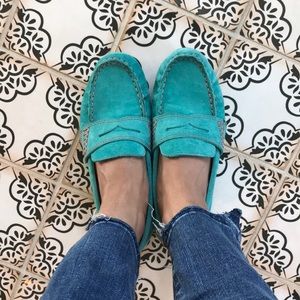 Cynthia Rowley leather/suede Loafers